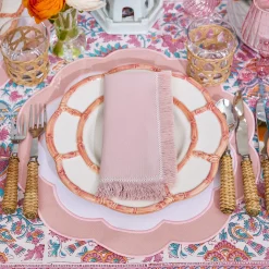 Pink Applique Placemats (Set Of 4)