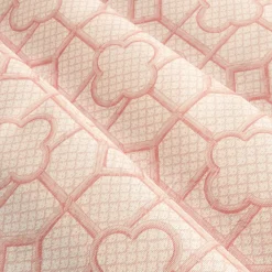Pink Bamboo Trellis Fabric