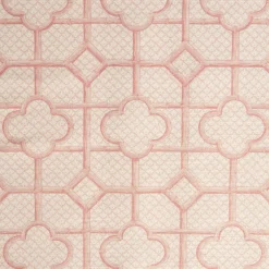 Pink Bamboo Trellis Fabric