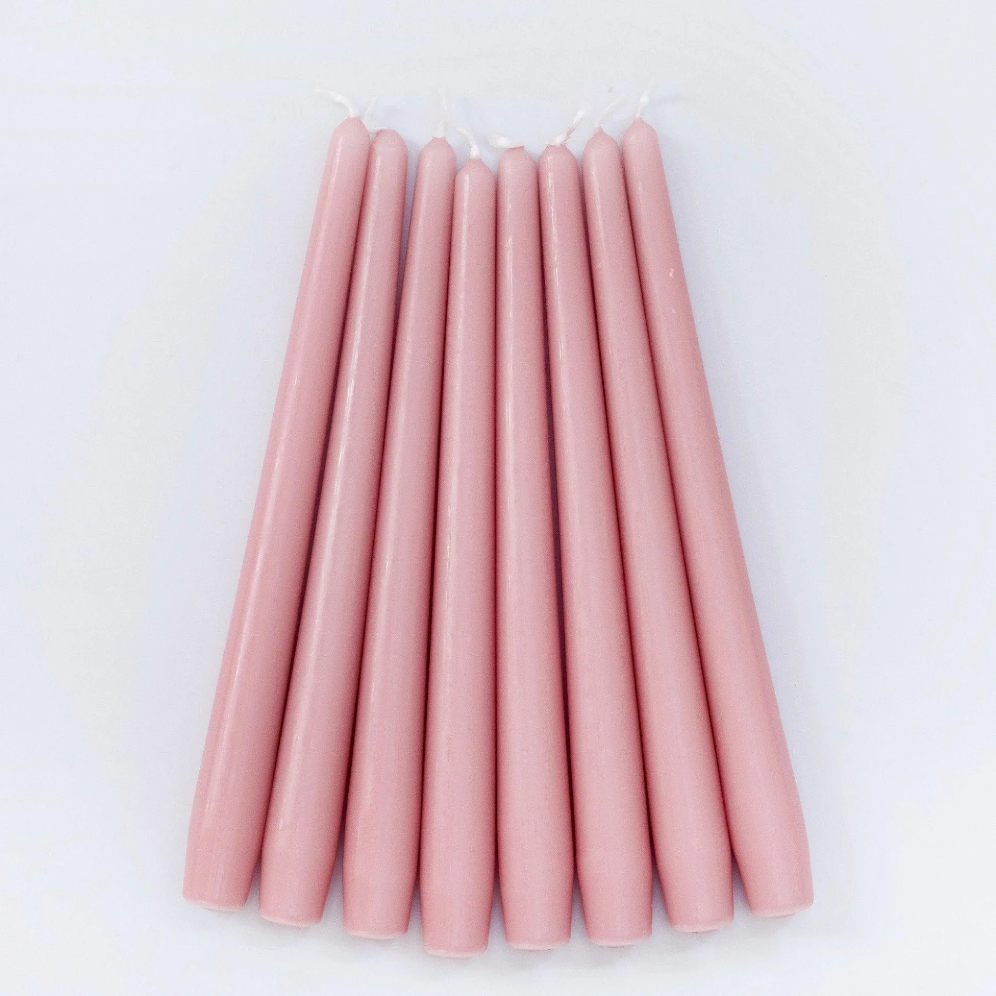 Pink Candles (Set Of 8)