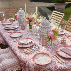 Pink Capri Lettuce Starter Plate (Set Of 4)