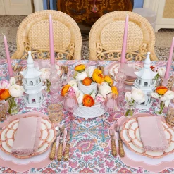 Pink Petal Bamboo Dinner Plate