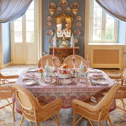 Pink Petal Bamboo Dinner Plate