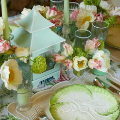 Pistachio Green Pagoda Lantern