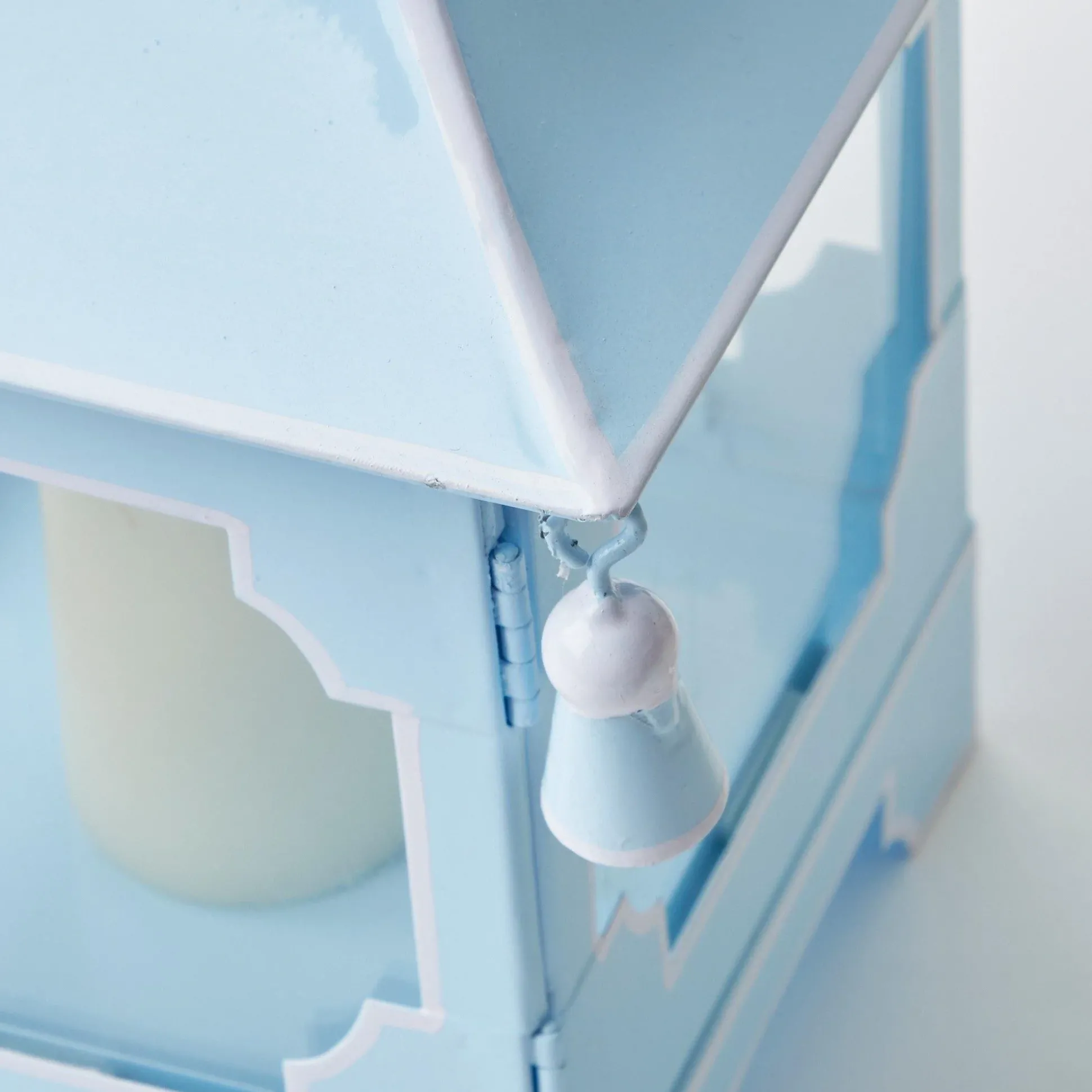 Powder Blue Pagoda Lantern