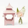 Powder Pink Pagoda Lantern