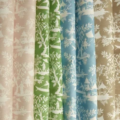Putty Pagoda Garden Fabric