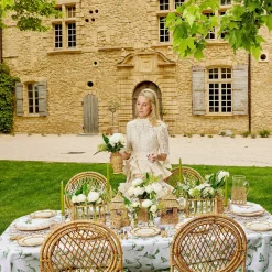 Raffia Water Glasses & Jug Set