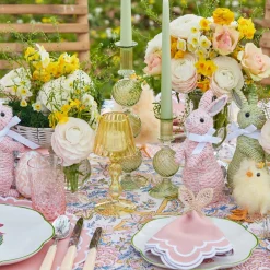 Rattan Bunny Napkin Rings (Set Of 4)