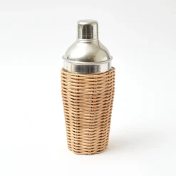 Rattan Cocktail Shaker