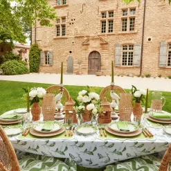 Rattan Hurricane Lantern (Pair)