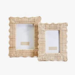 Rattan Photo Frame (Pair)
