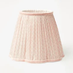 Rechargeable Lamp With Pink Lotus Lampshade