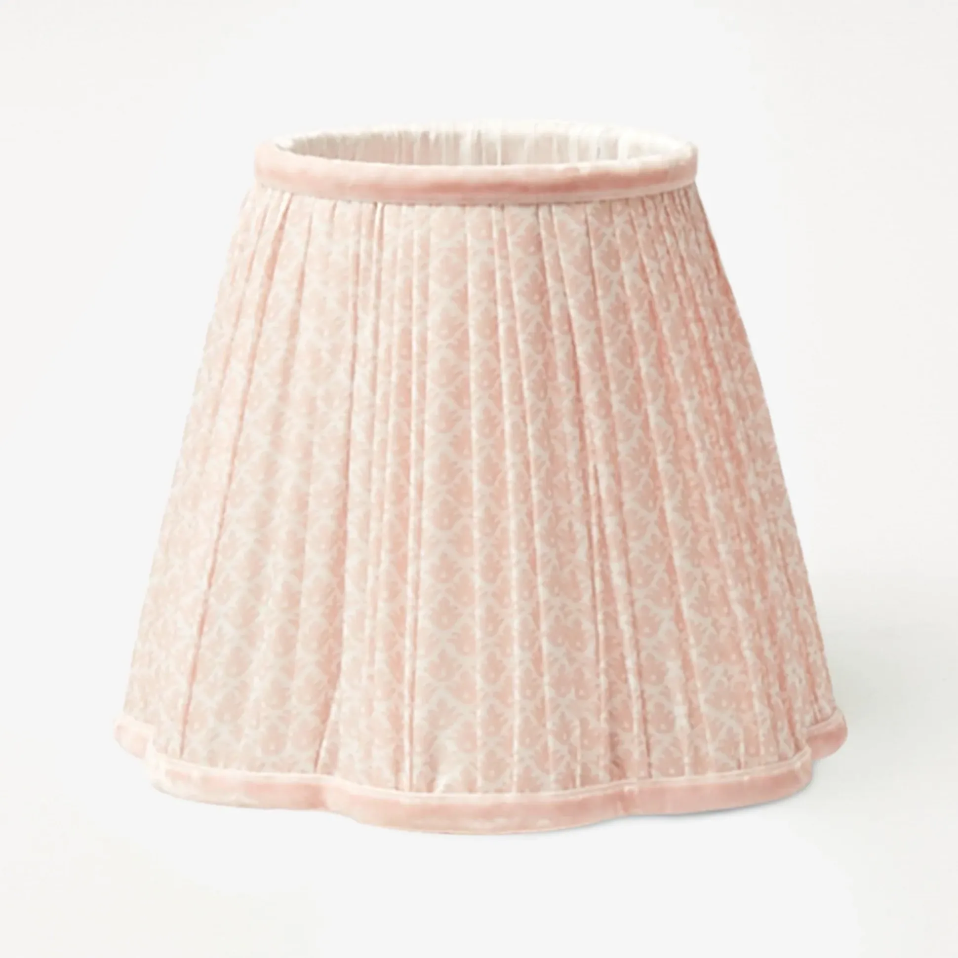 Rechargeable Lamp With Pink Lotus Lampshade