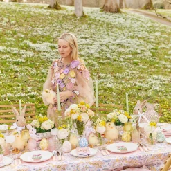 Rose Pink Hobnail Water Glasses & Jug Set