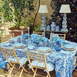 Round Chinoiserie Ginger Jars (Pair)