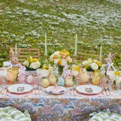 Scalloped Easter Dinner & Starter Plate (Set Of 8)