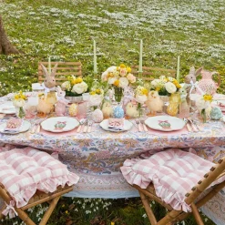 Scalloped Easter Dinner & Starter Plate (Set Of 8)