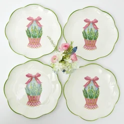 Scalloped Easter Dinner Plate (Set Of 4)