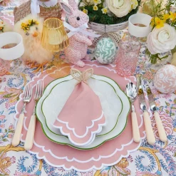 Scalloped Easter Starter Plate