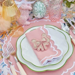 Scalloped Easter Starter Plates (Set Of 4)