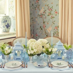 Scalloped Lily Of The Valley Dinner Plate