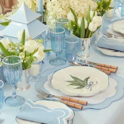 Scalloped Lily Of The Valley Dinner Plate