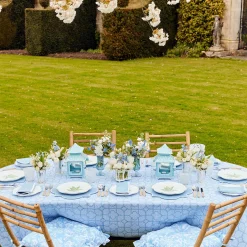 Scalloped Lily Of The Valley Dinner Plate