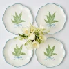 Scalloped Lily Of The Valley Starter Plate (Set Of 4)