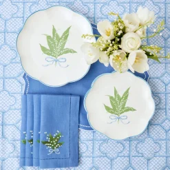 Scalloped Lily Of The Valley Starter Plate