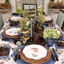 Scalloped Mushroom Dinner Plate