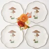 Scalloped Mushroom Dinner Plate (Set Of 4)