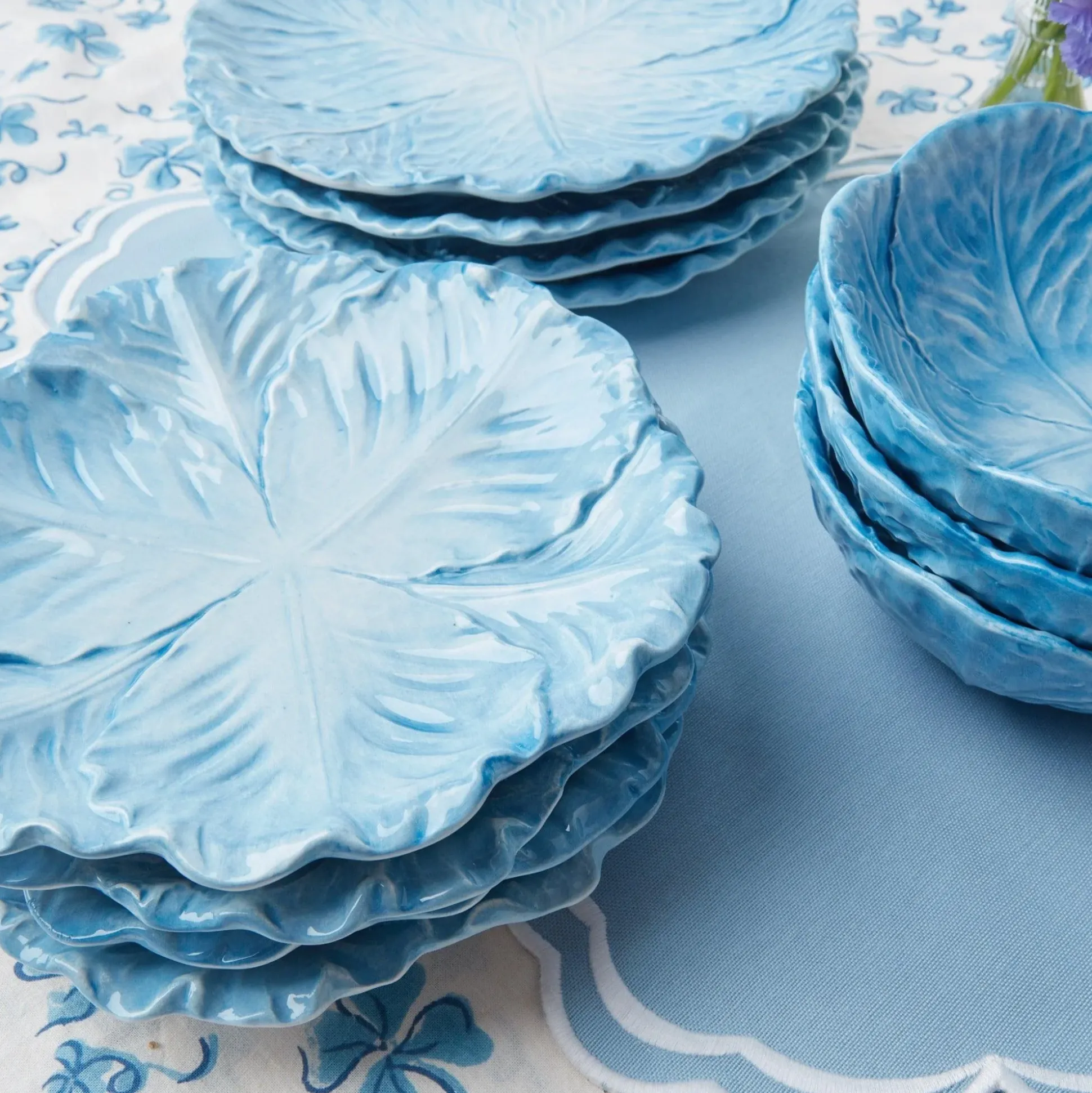 Serena Cabbage Starter Plate (Set Of 4)