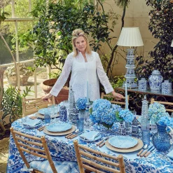 Serena Cornflower Blue Placemats (Set Of 4)