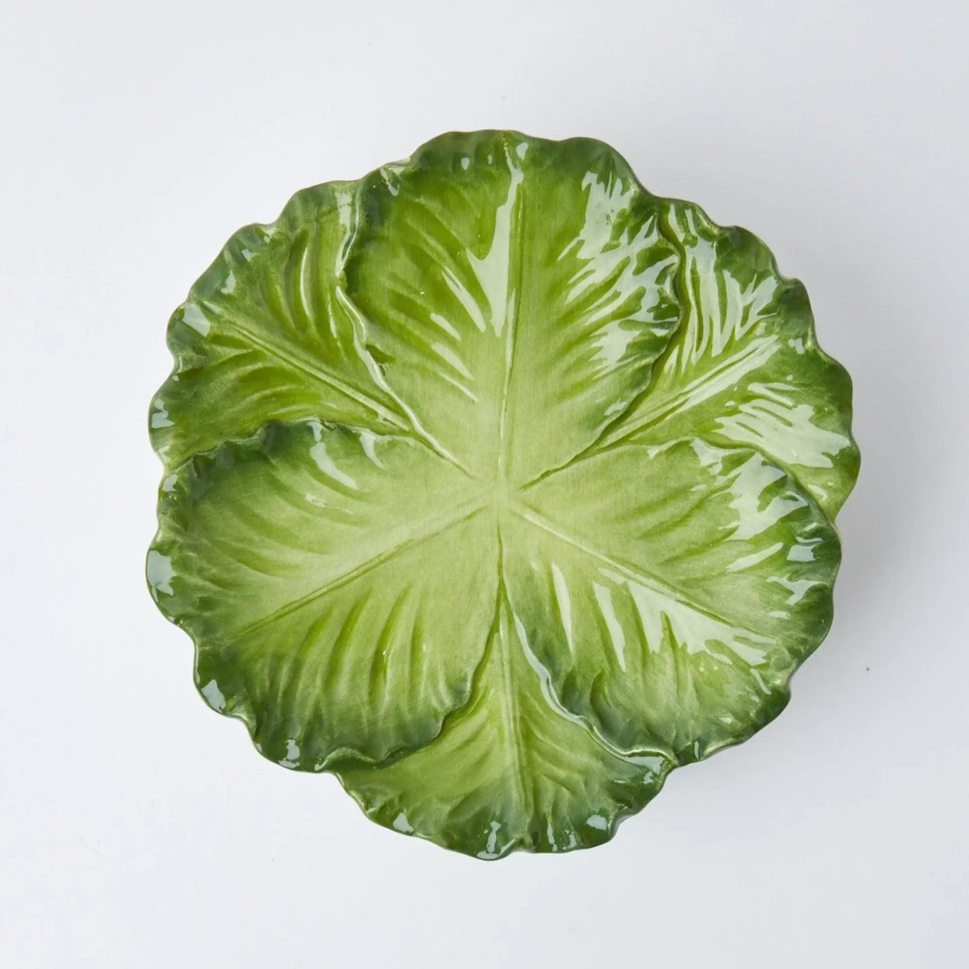 Serena Green Cabbage Starter Plate