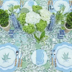 Serena Green Tablecloth