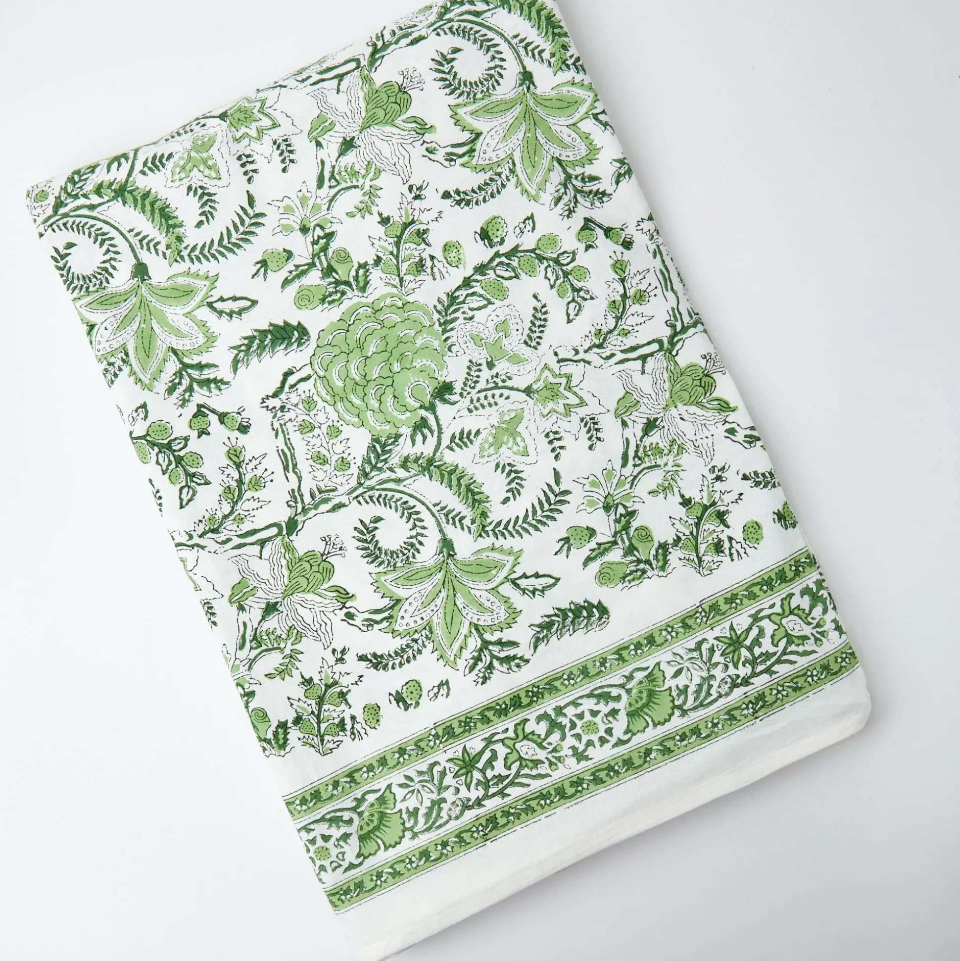 Serena Green Tablecloth