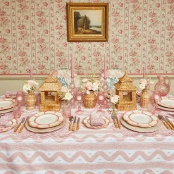 Serena Pink Leopard Napkins (Set Of 4)