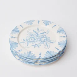 Seville Blue Gardenia Dinner Plate