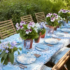 Seville Blue Gardenia Starter Plate