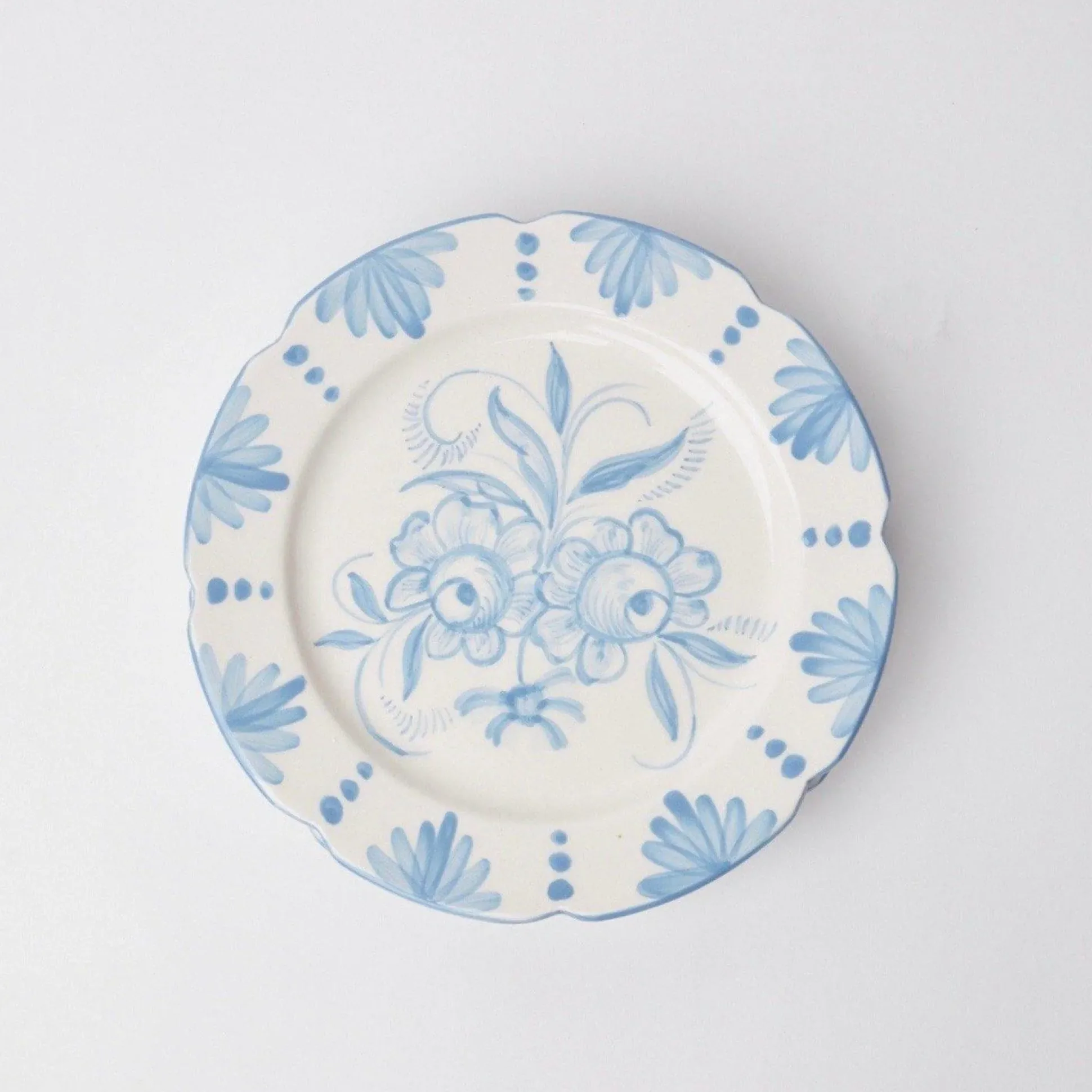 Seville Blue Gardenia Starter Plate
