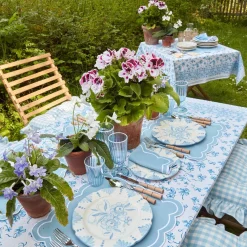 Seville Blue Gardenia Starter Plate