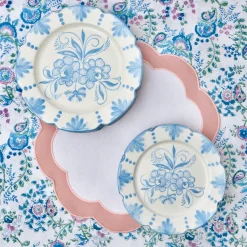 Seville Blue Gardenia Starter Plate
