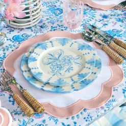 Seville Blue Gardenia Starter Plate