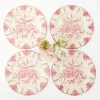 Seville Pink Gardenia Dinner Plate (Set Of 4)