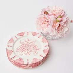 Seville Pink Gardenia Dinner Plate (Set Of 4)