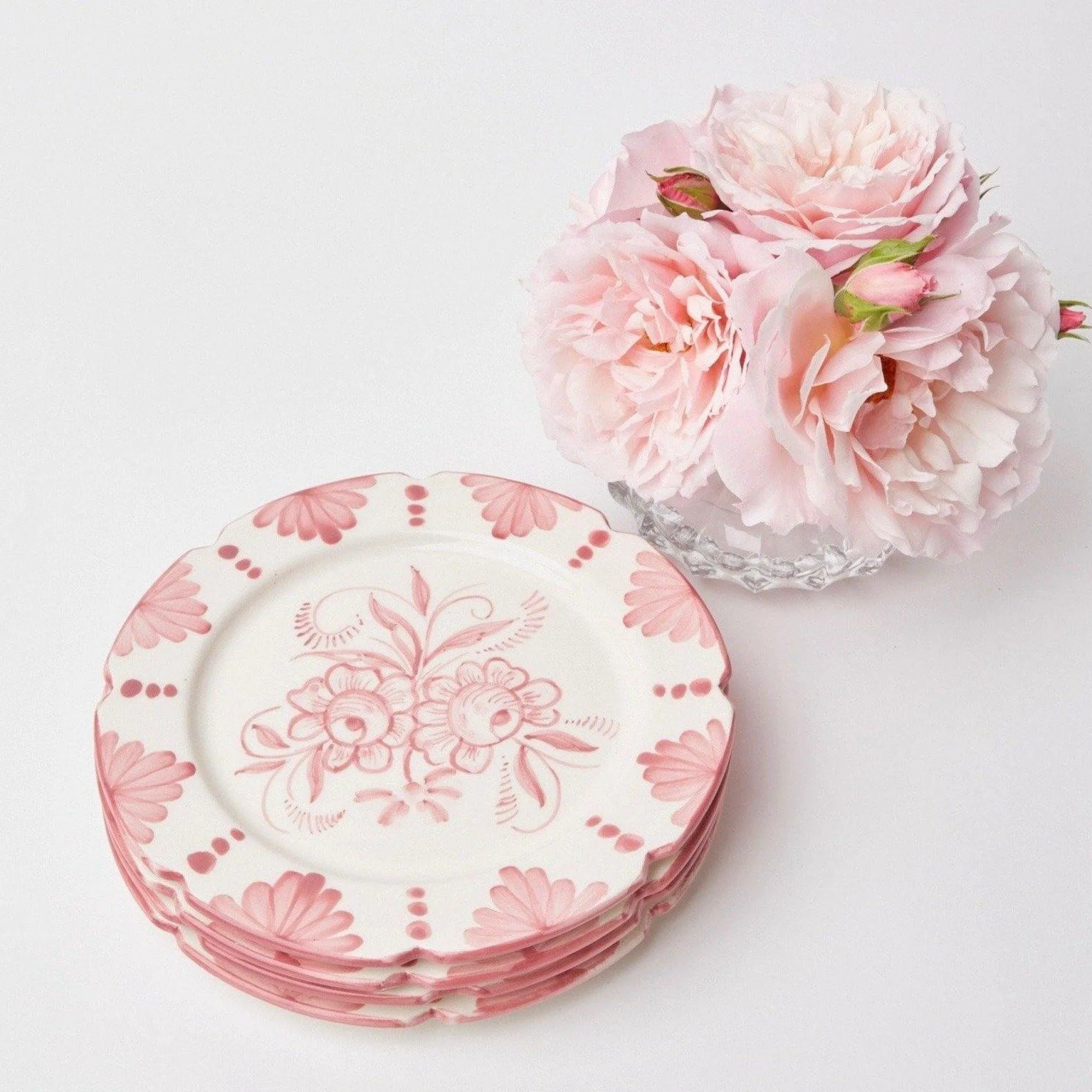Seville Pink Gardenia Dinner Plate