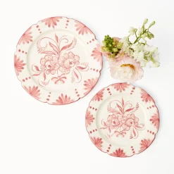 Seville Pink Gardenia Starter Plate (Set Of 4)