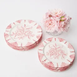 Seville Pink Gardenia Starter Plate (Set Of 4)