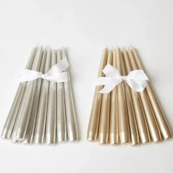 Silver Candles (Set Of 8)